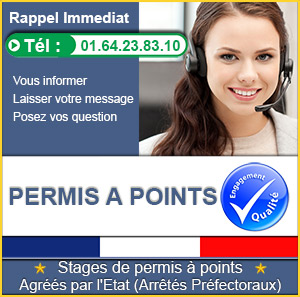 stage permis à point à Melun